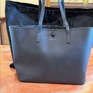 Kurt Geiger Charcoal Textured Handbag